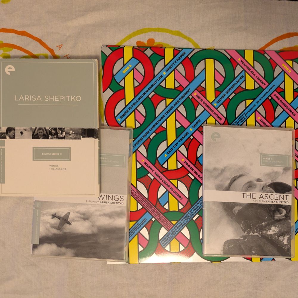 Dean & Britta & Sonic Boom LP and Larisa Shepitko DVD box set