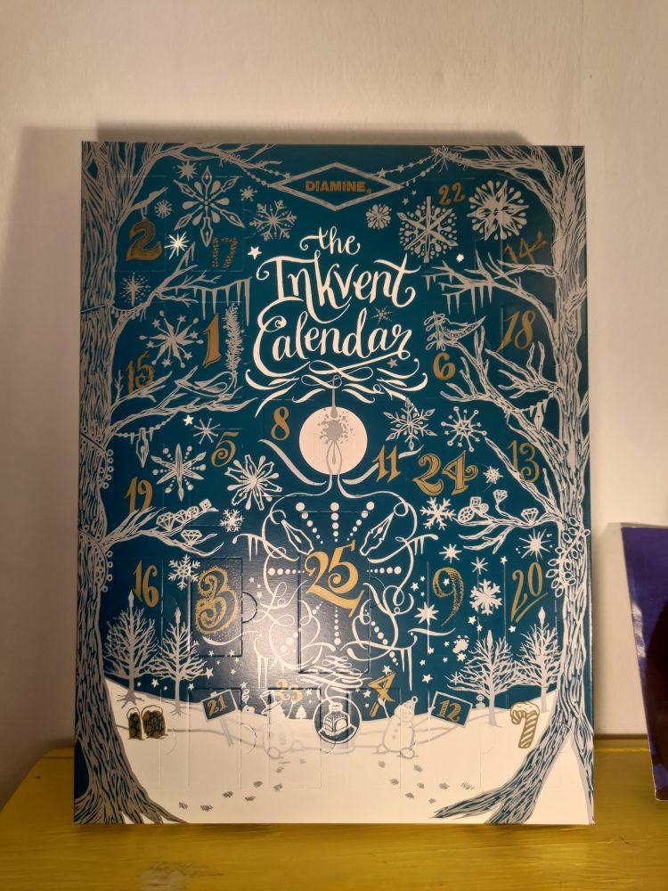 Diamine inkvent fountain pen ink advent calendar