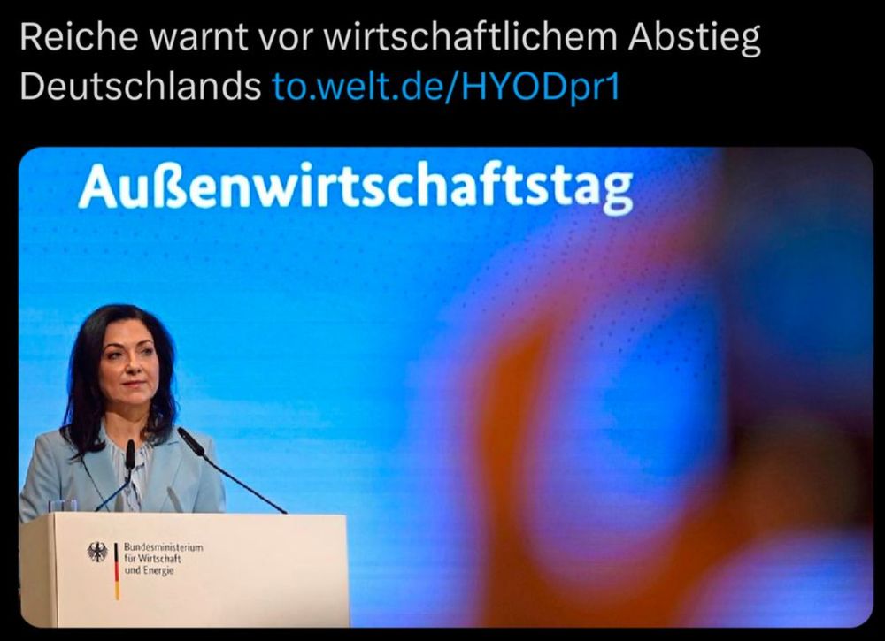 Wirtschaftsministerin Reiche warnt vor Wirtschaftlichem Abstig Deutschlands.
