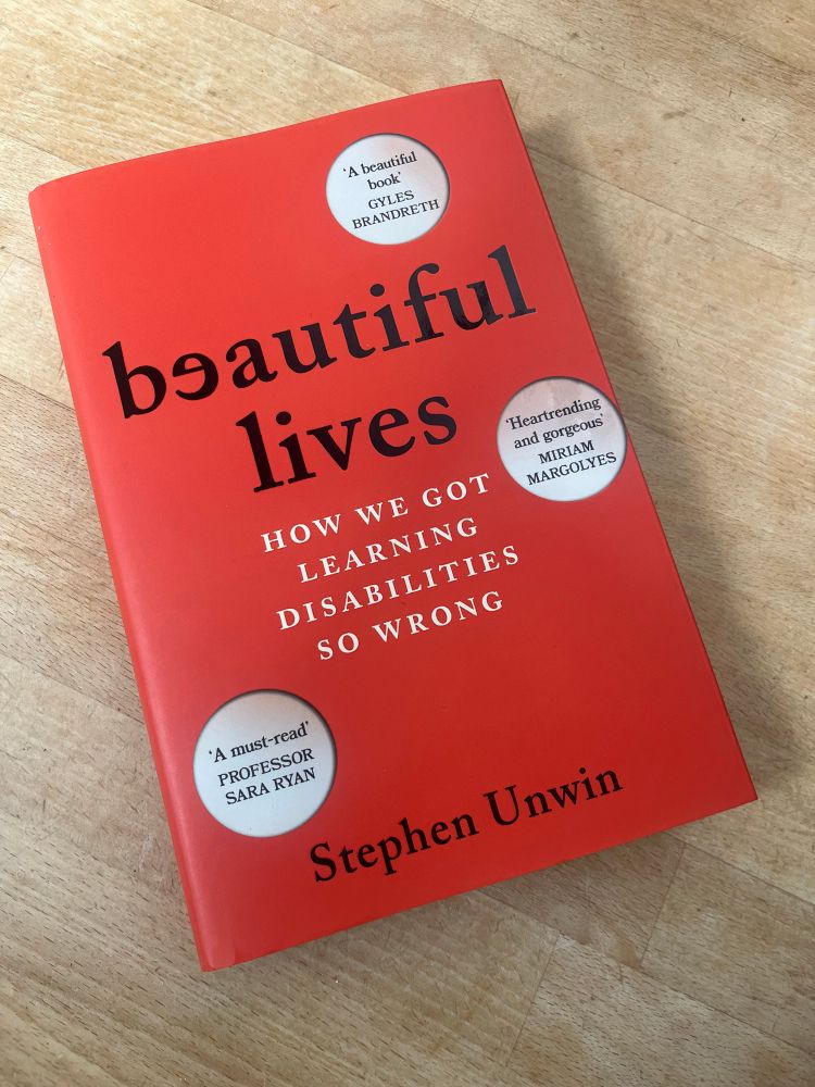 A photo of the book Beauftiful Lives by Stephen Unwin.