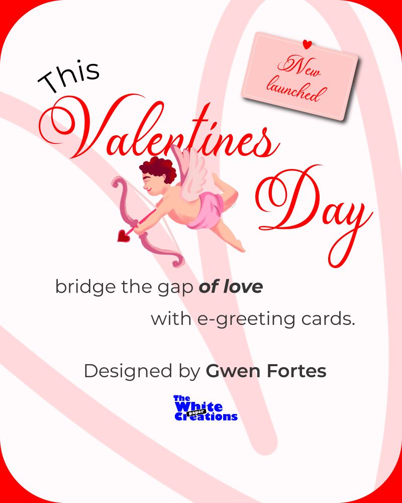 valentines day egreeting card