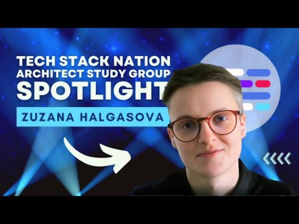 A Safe Space to Ask Technical Questions | TSN Architect Spotlight: Zuzana