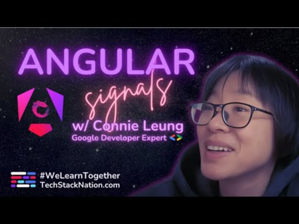 New Course Launch! 🔥 Advanced Angular Signals & RxJS w/ Connie 🌟