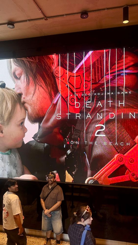 A photo of the promotional art for the game.