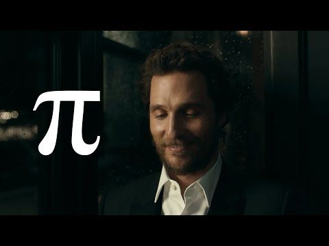 The Matthew McConaughey Recites Pi Live Stream returns tomorrow