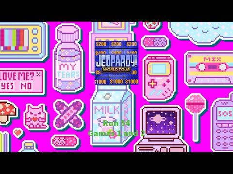 Jeopardy! World Tour - Run 54 - Games 1 and 2 *NO COMMENTARY*