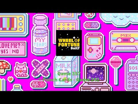 Wheel of Fortune Daily - Game 357 + Punch Cards - Game 242 *NO COMMENTARY*