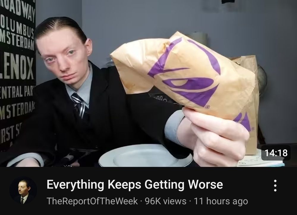 YouTube thumbnail reading "Everything Keeps Getting Worse"