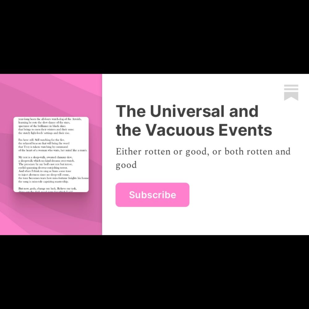 The Universal and the Vacuous Events | Rachael Meager | Substack