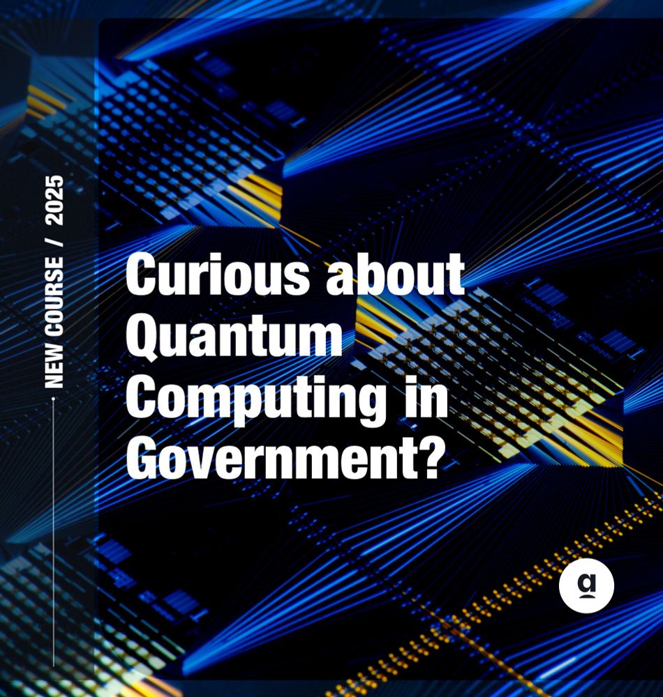 A graphic that reads "Curious About Quantum Computing in Government?"