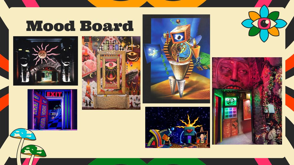 mood board with cool images heck yea