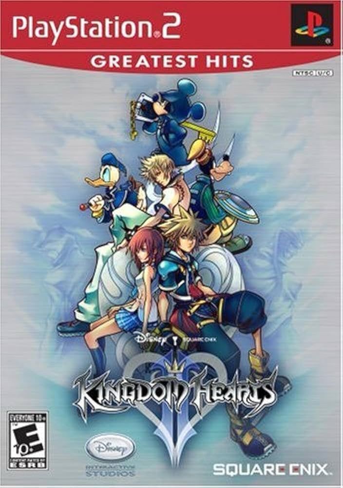 The Kingdom Hearts 2 PlayStation 2 cover art