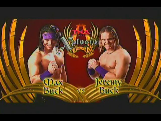 Match graphic for Max Buck vs Jeremy Buck