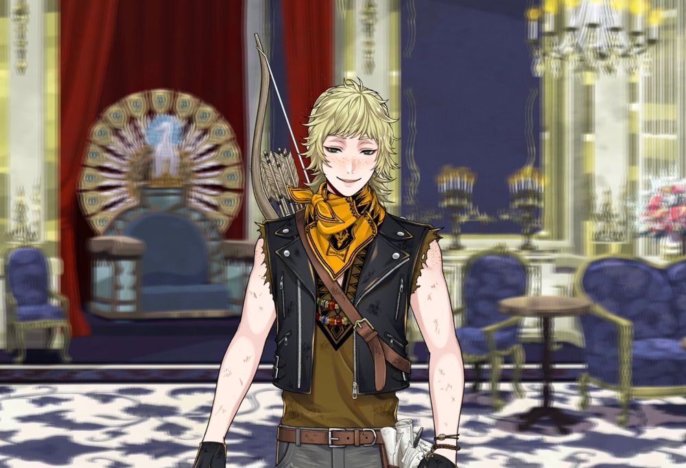 ポムフィオーレ寮にいるルークハント