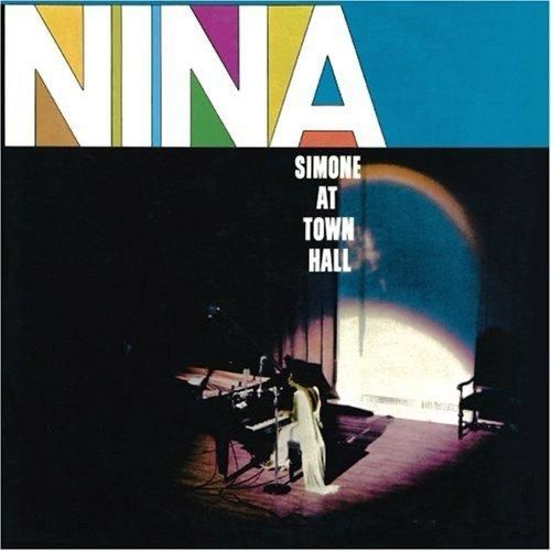The album cover for Nina Simone at Town Hall