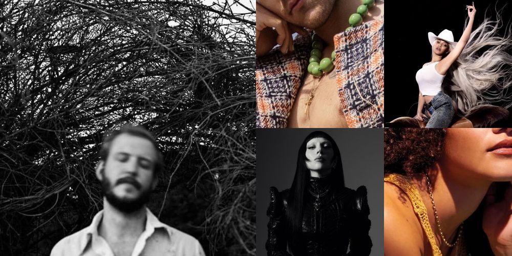 Bon Iver Harry Styles Lady Gaga Beyoncé Olivia Dean