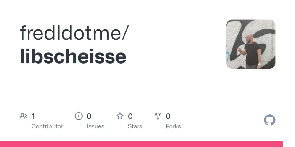 GitHub - fredldotme/libscheisse