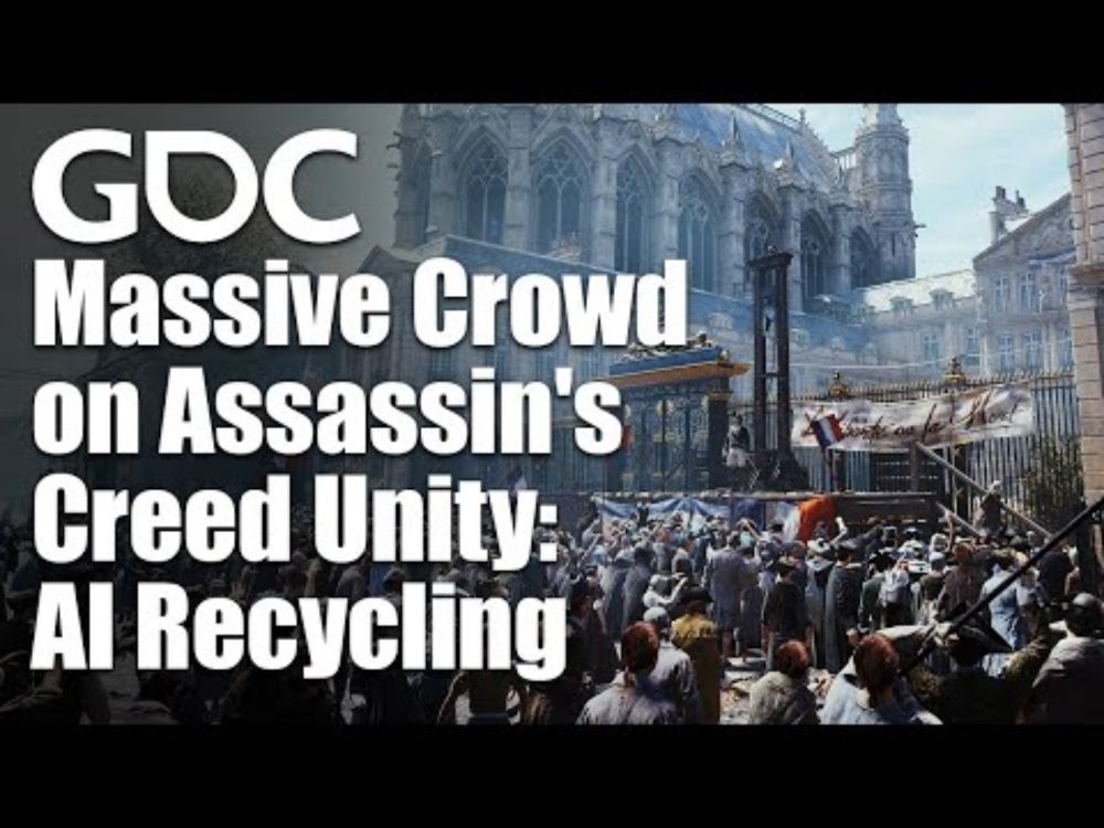 Massive Crowd on Assassin's Creed Unity: AI Recycling
