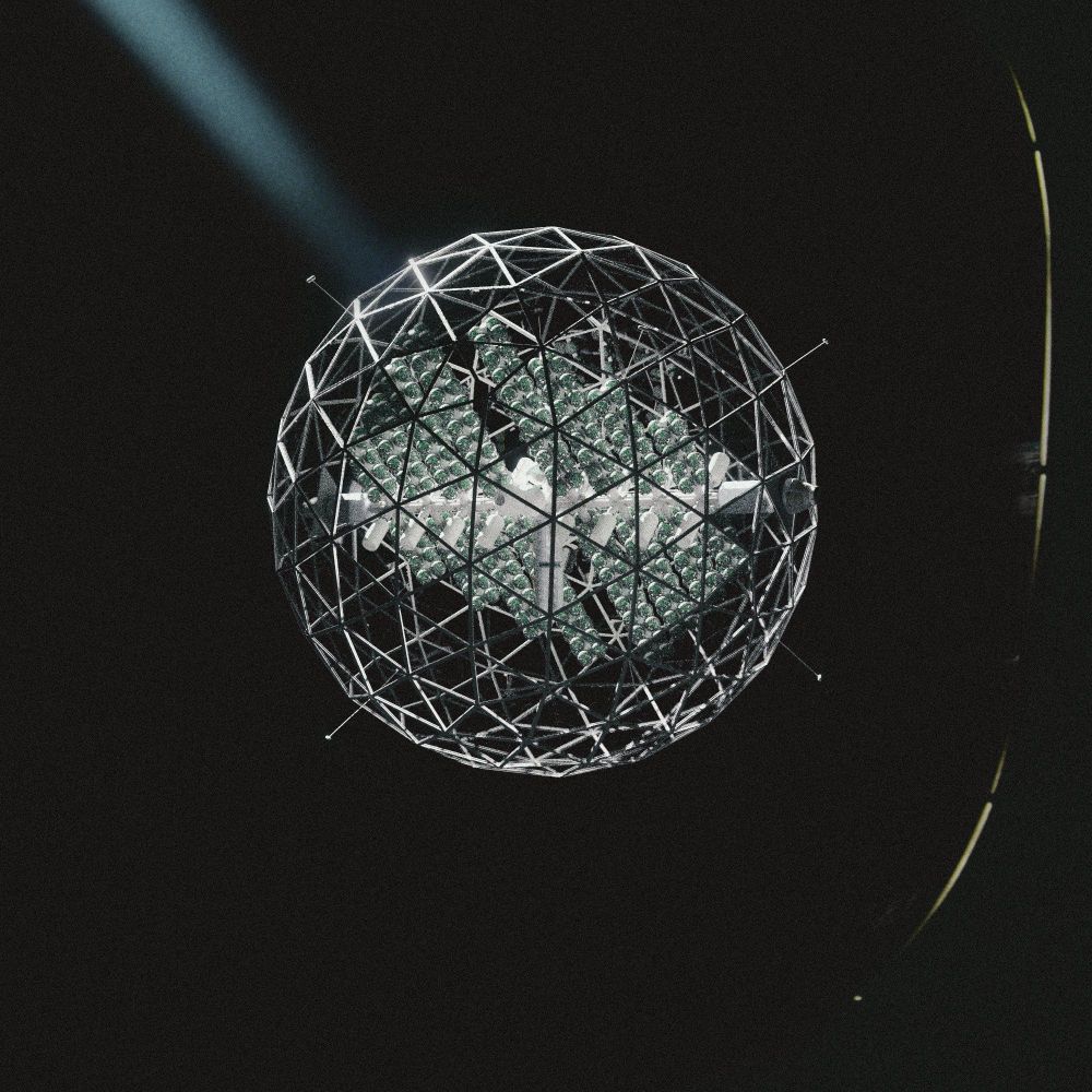 A geodesic spherical space station 