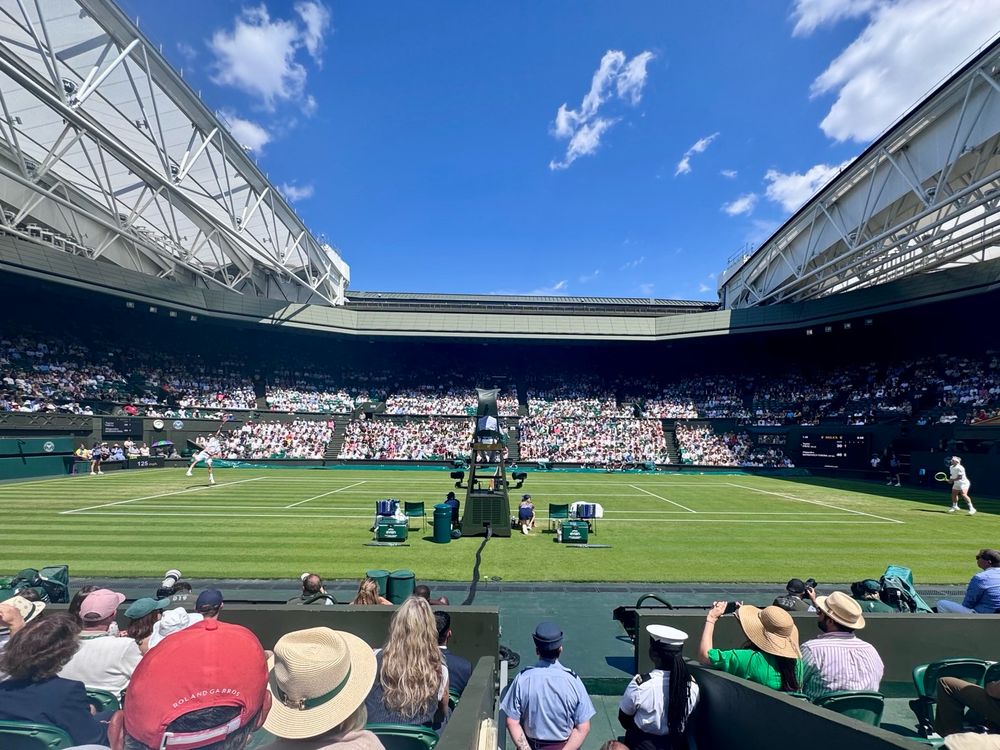 Centre Court at Wimbledon 