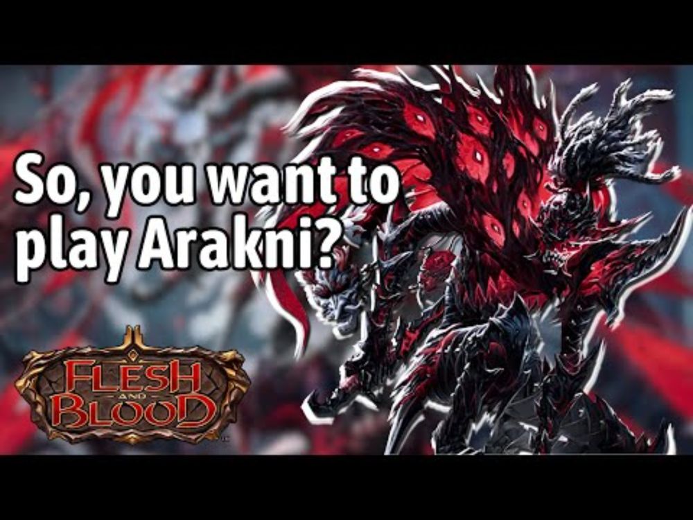 So, you want to play Arakni, Marionette? Flesh and Blood learn to play and lore intro