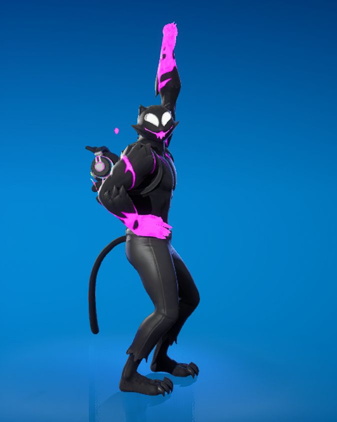 Phantom Meowscles doing an incredibly fruity pose.