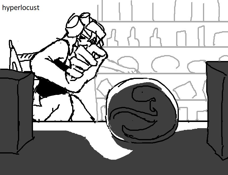 "pompy in strange place, not scary but just "how tf they got there""