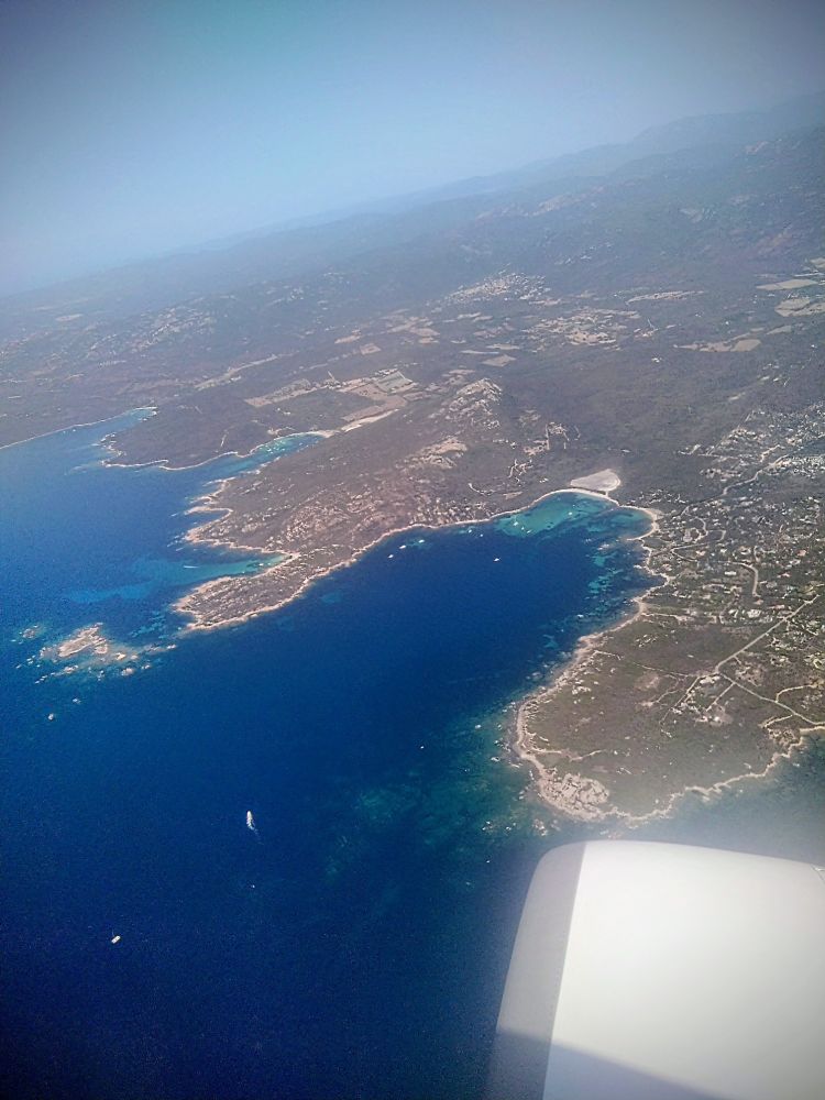 Corse vue d'avion
