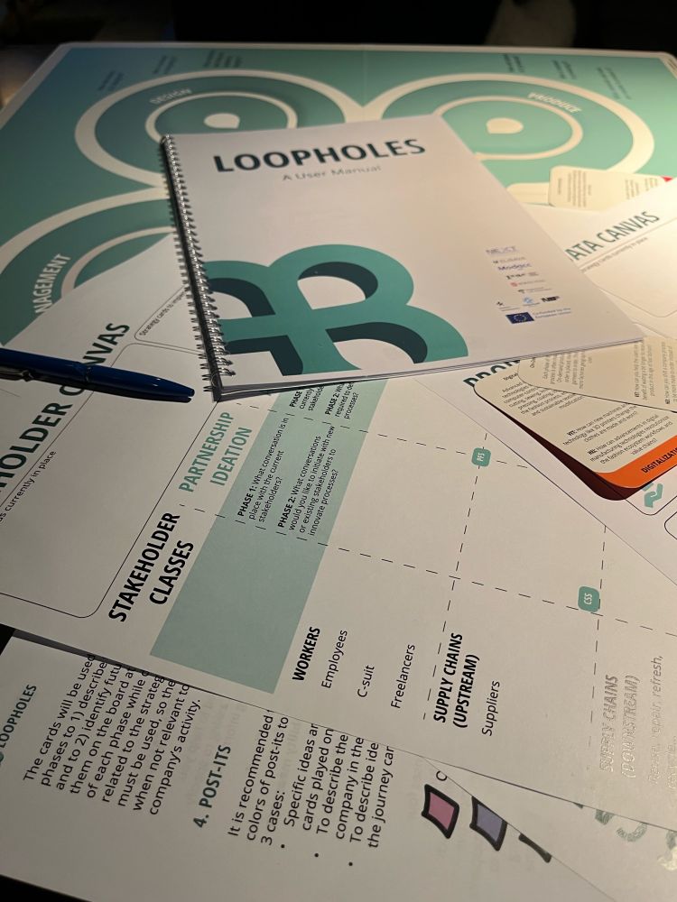 Scattering of design ideation cards on a table 