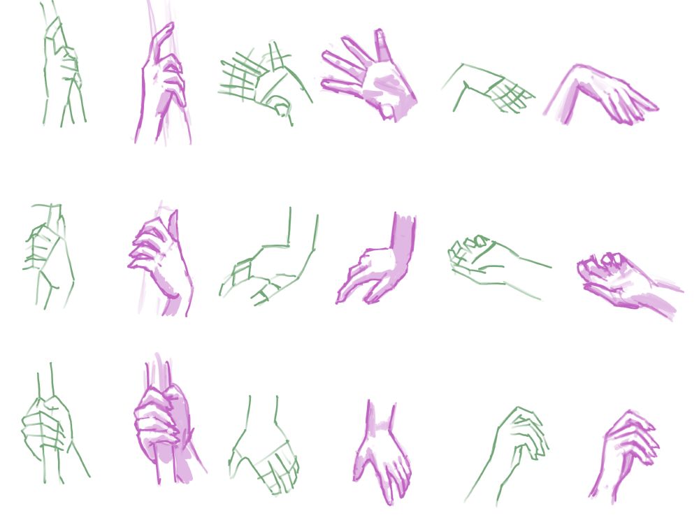 hand sketches