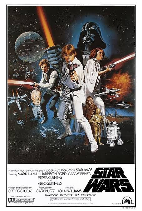 poster star wars 4 - uma nova esperança 