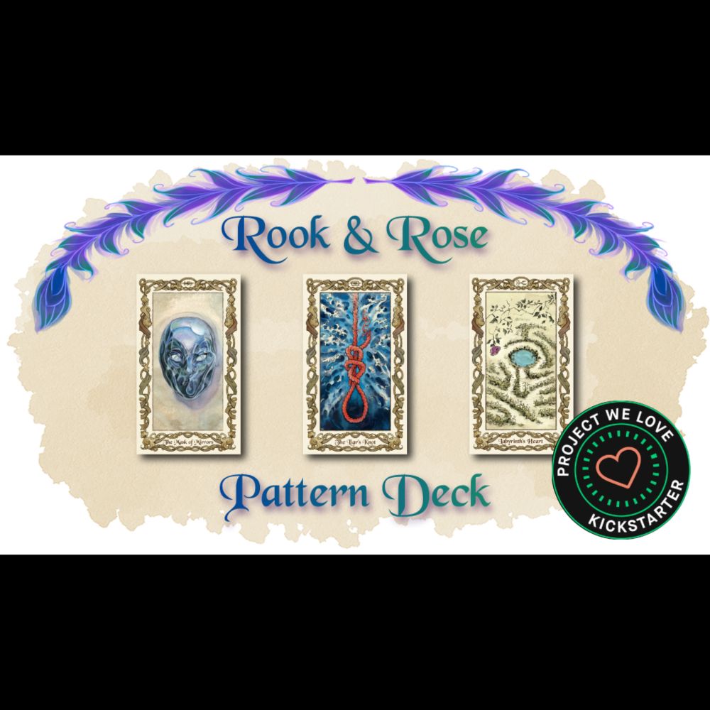 Pre-order Rook and Rose Pattern Deck on BackerKit