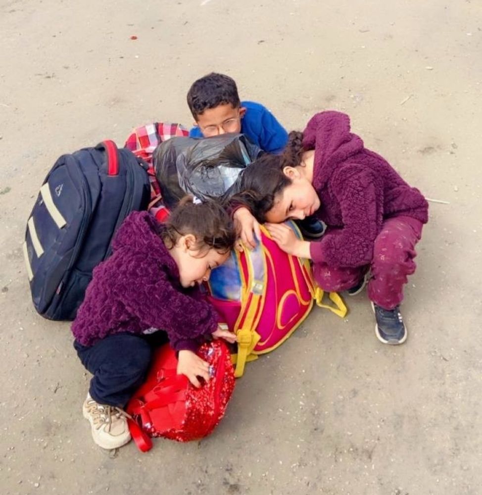 Tasneem's children.