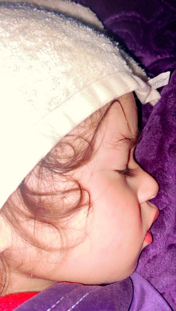 Tasneem's youngest daughter, Alma.