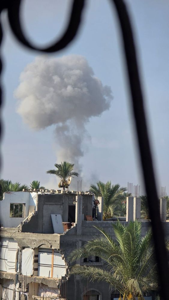 Attacks on Gaza.