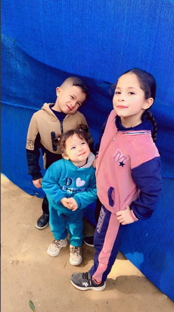 Tasneem's children.