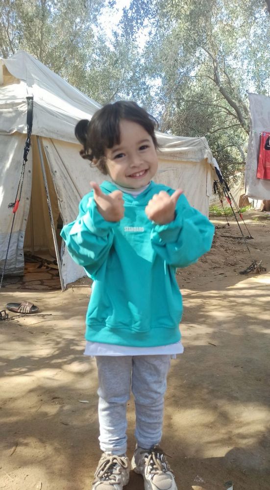 Tasneem's youngest daughter, Alma.