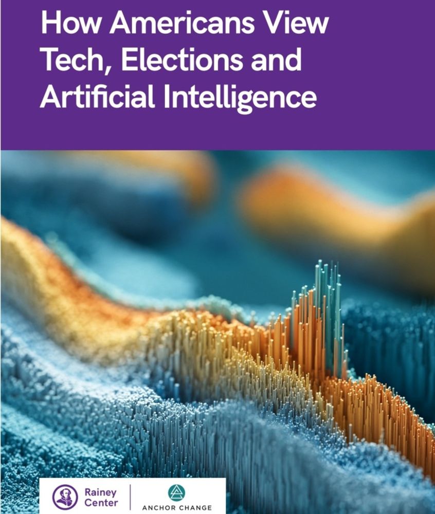 Policy Brief: How Americans View Tech, Elections and Artificial Intelligence | Rainey Center