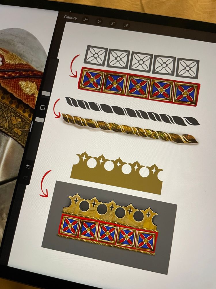 stencil brush base and rendering tests 