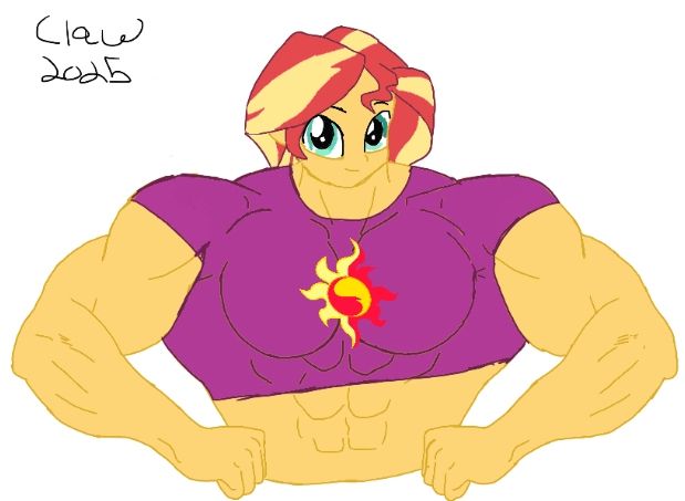 Buff Sunset Shimmer by Claw