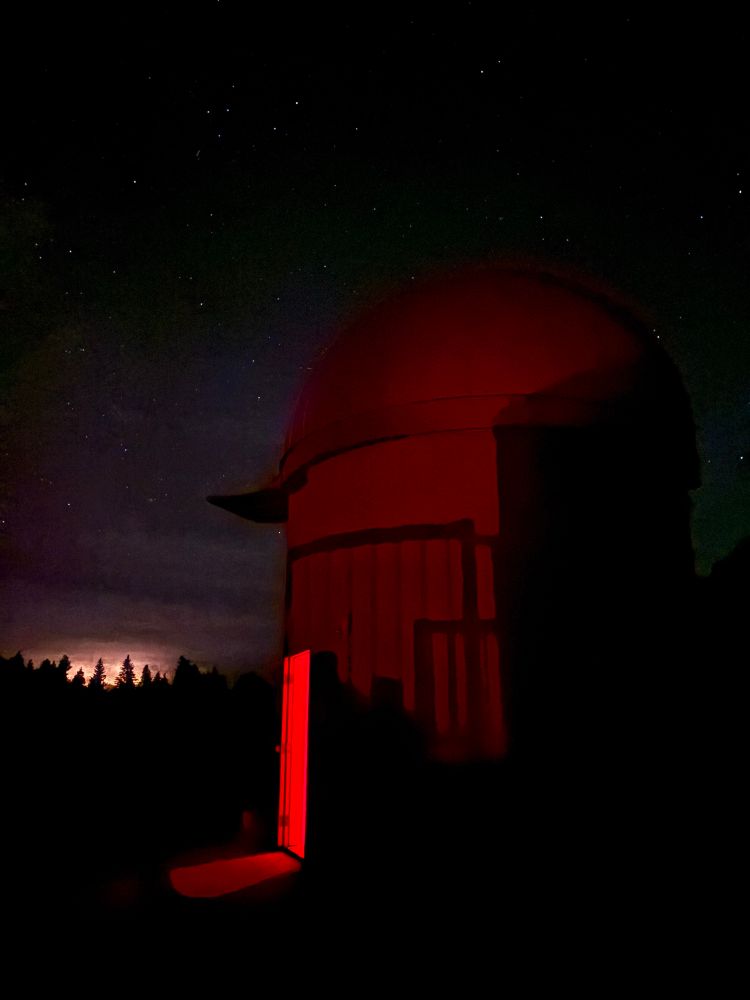 Dark sky observatory, Cypress Hills interprovincial park, SK