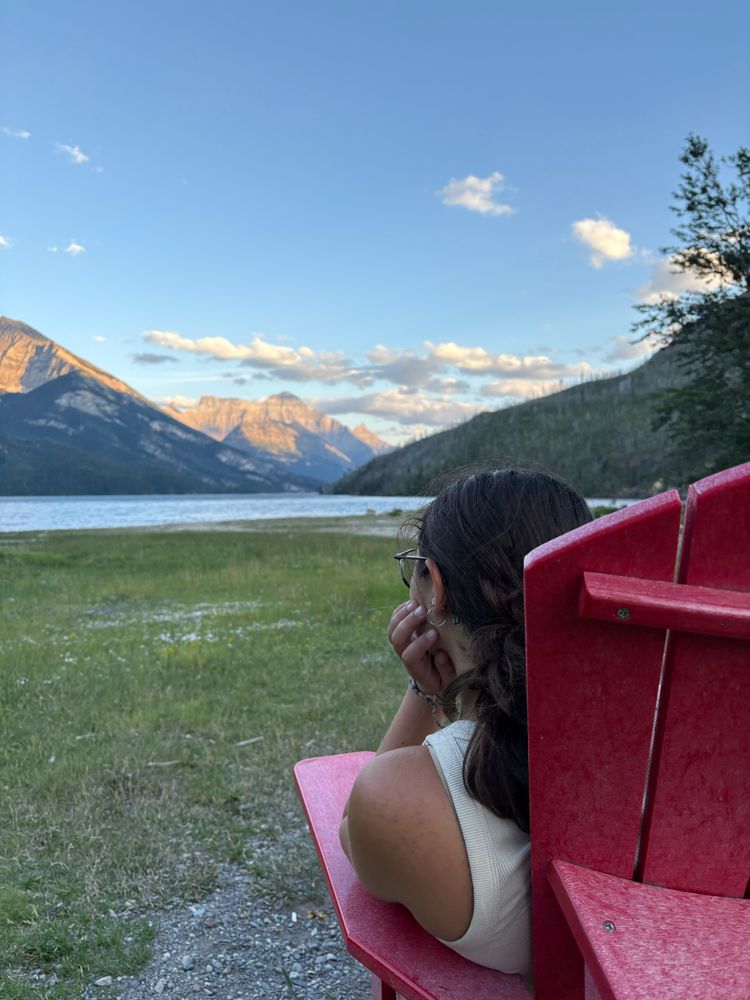Red chair, Waterton Lakes National Park 