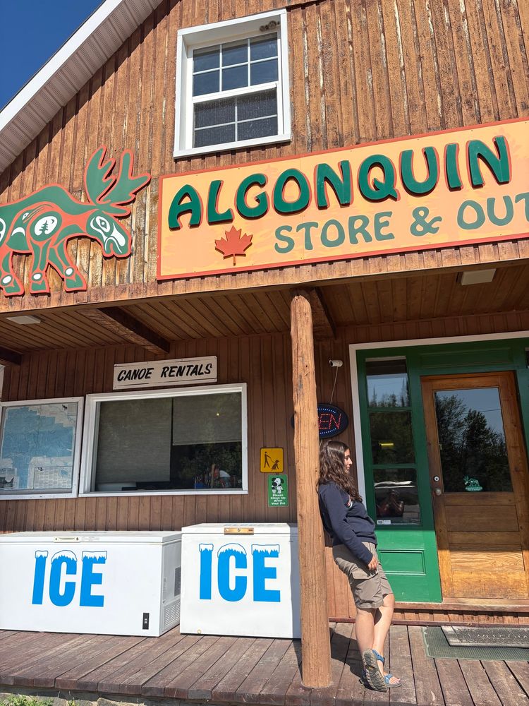 Outside Algonquin Outfitters