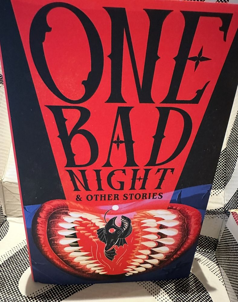 Picture of the Aardvark Book Club exclusive short story collection One Bad Night
