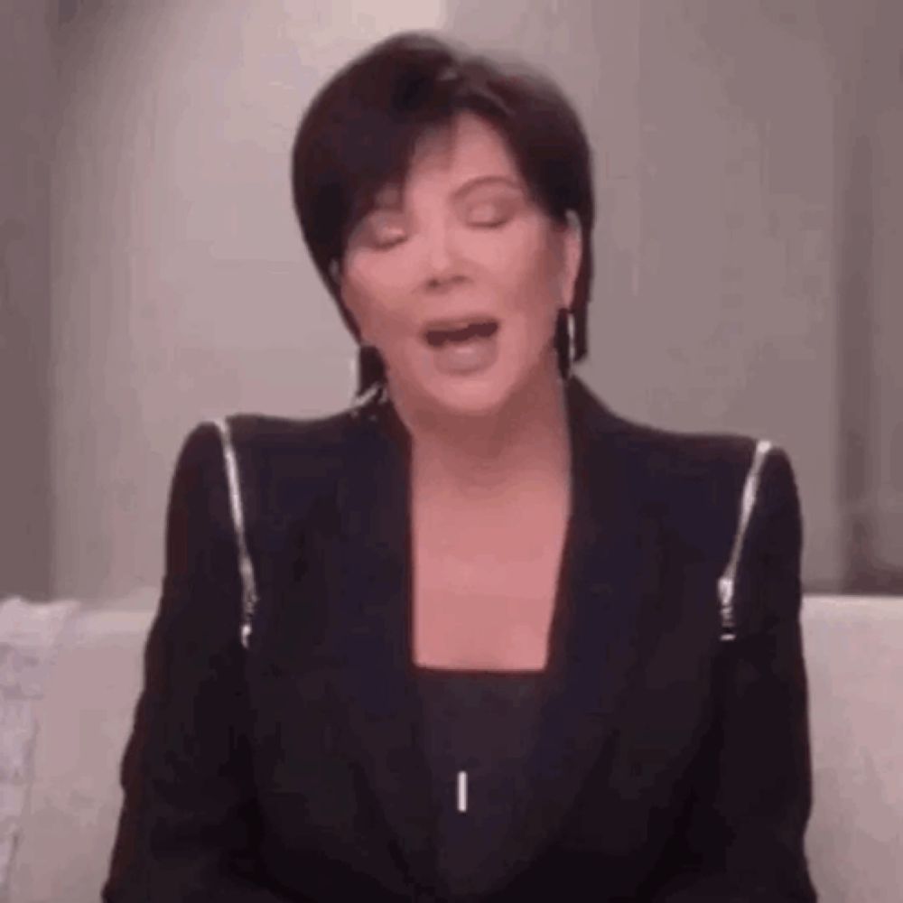 Kris Jenner Kardashians GIF