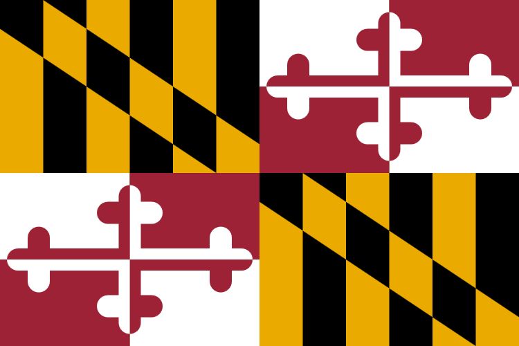 The Maryland flag