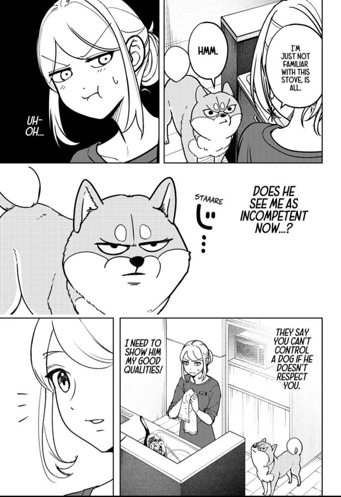 Page from manga shiba inu rooms