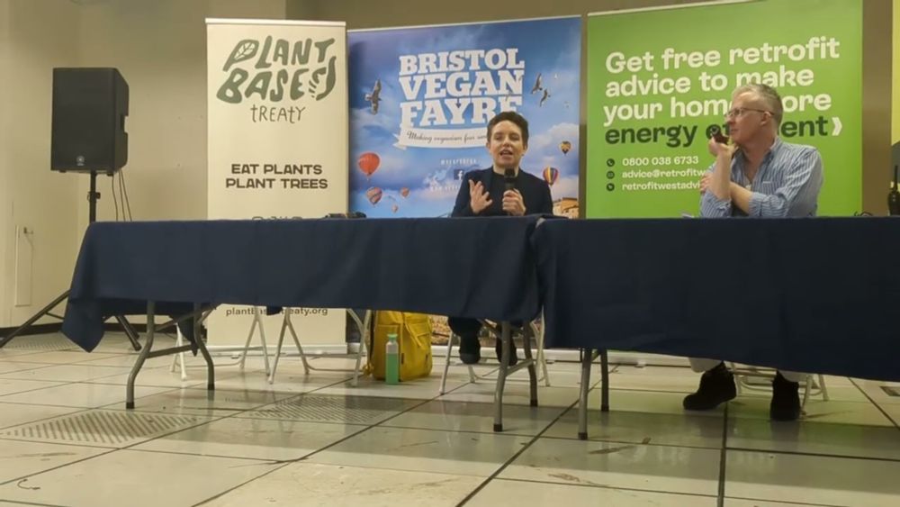 Carla Denyer speaks at Bristol VegFest