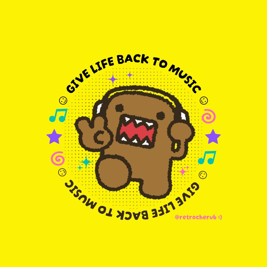 Popular sensation Domo jamming out to “Give Life Back to Music” by Daft Punk :)