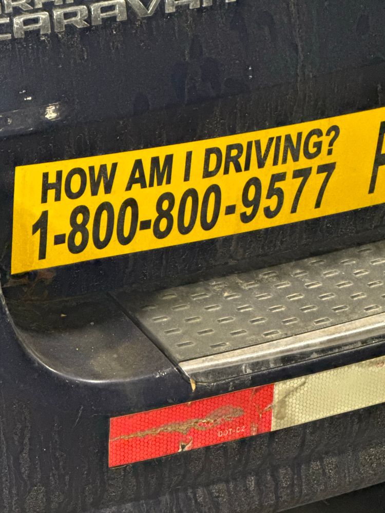 How am I driving bumper sticker 